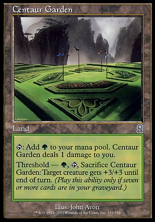 MTG: Odyssey 316: Centaur Garden 