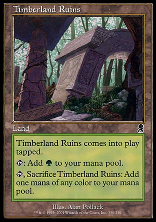 Magic: Odyssey 330: Timberland Ruins 