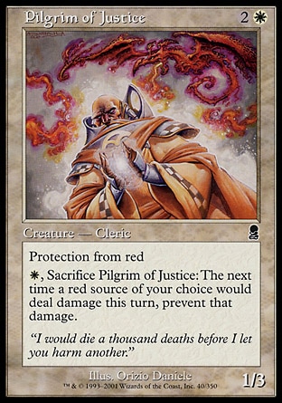 MTG: Odyssey 040: Pilgrim of Justice 