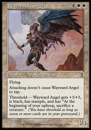 MTG: Odyssey 057: Wayward Angel 