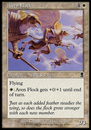 MTG: Odyssey 008: Aven Flock 