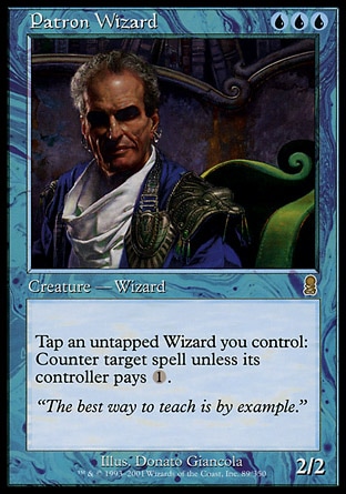 MTG: Odyssey 089: Patron Wizard 