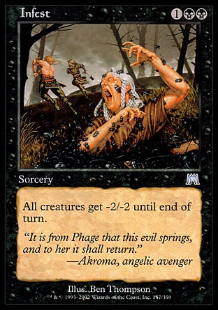 Magic: Onslaught 157: Infest - Foil 