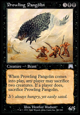 Magic: Onslaught 163: Prowling Pangolin 