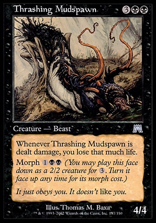 Magic: Onslaught 177: Thrashing Mudspawn 