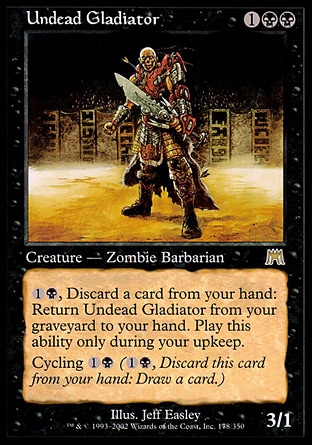 Magic: Onslaught 178: Undead Gladiator 