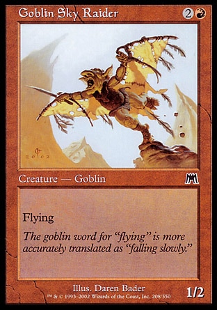 Magic: Onslaught 208: Goblin Sky Raider 