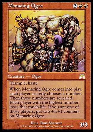 Magic: Onslaught 219: Menacing Ogre 