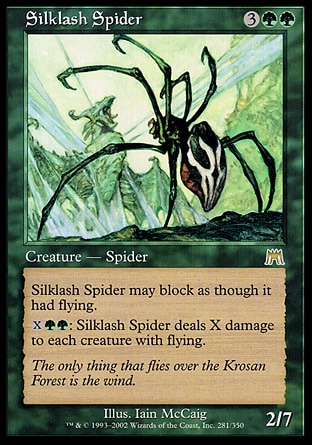 Magic: Onslaught 281: Silklash Spider 