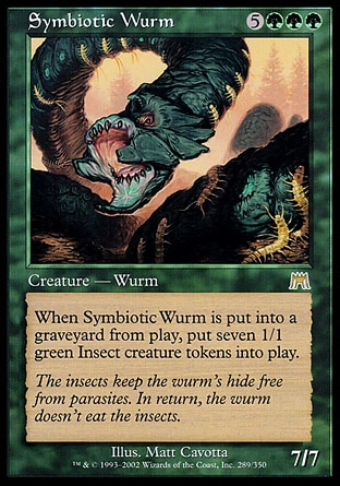 Magic: Onslaught 289: Symbiotic Wurm 