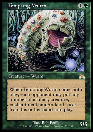 Magic: Onslaught 291: Tempting Wurm 