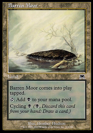 Magic: Onslaught 312: Barren Moor 