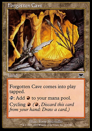 Magic: Onslaught 317: Forgotten Cave - Foil 