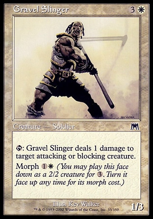 Magic: Onslaught 033: Gravel Slinger 