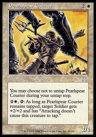 Magic: Onslaught 048: Pearlspear Courier 