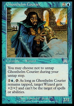 Magic: Onslaught 085: Ghosthelm Courier 