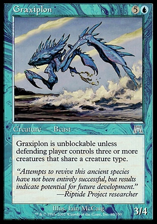 Magic: Onslaught 086: Graxiplon 