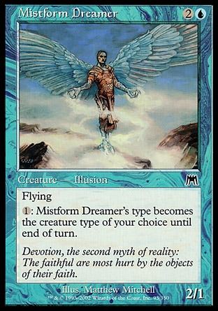 Magic: Onslaught 093: Mistform Dreamer 
