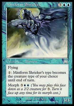 Magic: Onslaught 096: Mistform Shrieker 