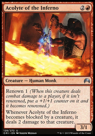 Magic: Origins 128: Acolyte of the Inferno (FOIL) 