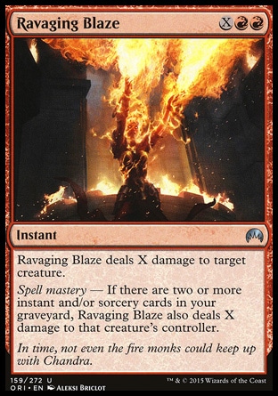 Magic: Origins 159: Ravaging Blaze 