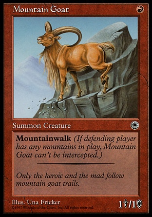 《シロイワヤギ/Mountain Goat》 [POR]