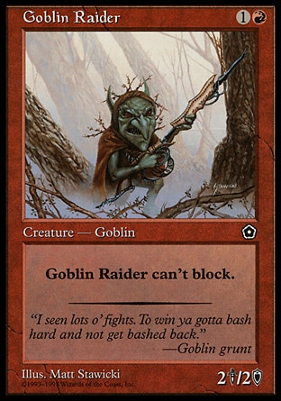 《ゴブリンの略奪者/Goblin Raider》 [P02]