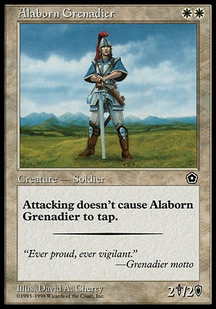 《アラボーンの擲弾兵/Alaborn Grenadier》 [P02]