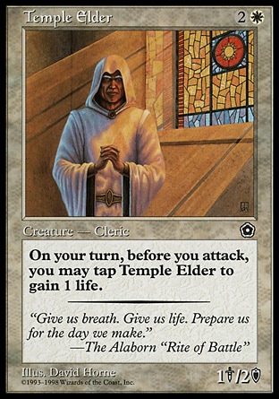 《寺院の長老/Temple Elder》 [P02]