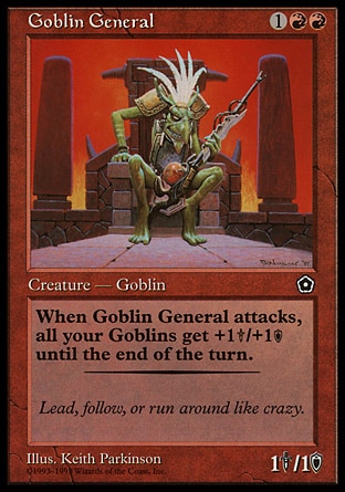 《ゴブリンの将軍/Goblin General》 [P02]