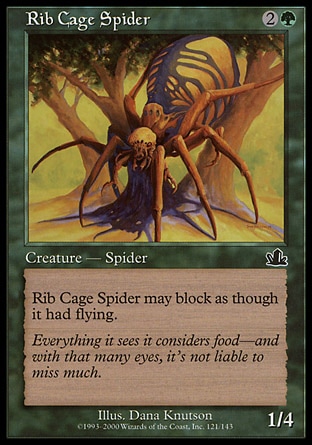 Magic: Prophecy 121: Rib Cage Spider 