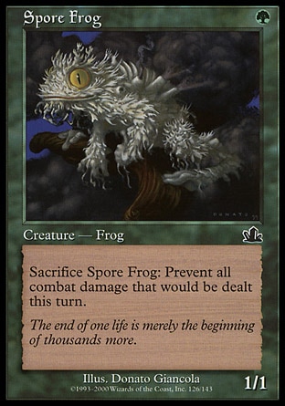 Magic: Prophecy 126: Spore Frog 