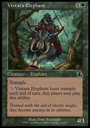 Magic: Prophecy 131: Vintara Elephant 