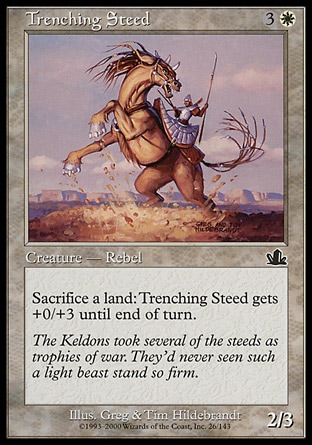 Magic: Prophecy 026: Trenching Steed 
