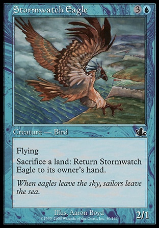 《嵐を見守る鷲/Stormwatch Eagle》 [PCY]