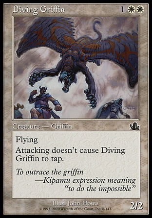 《急降下するグリフィン/Diving Griffin》 [PCY]