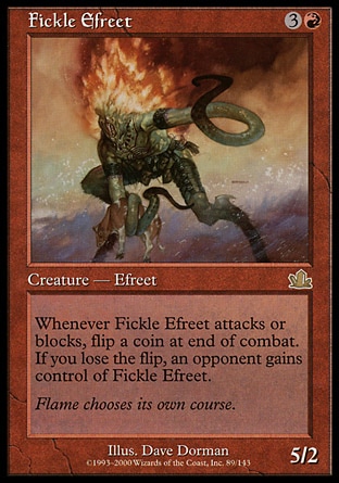 Magic: Prophecy 089: Fickle Efreet 