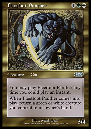 Magic: Planeshift 108: Fleetfoot Panther 