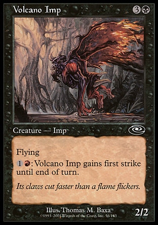 Magic: Planeshift 056: Volcano Imp 