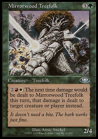 Magic: Planeshift 083: Mirrorwood Treefolk 