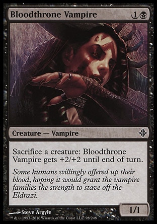 Magic: Rise of the Eldrazi 098: Bloodthrone Vampire 