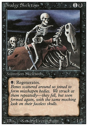 《蠢く骸骨/Drudge Skeletons》 [3ED]