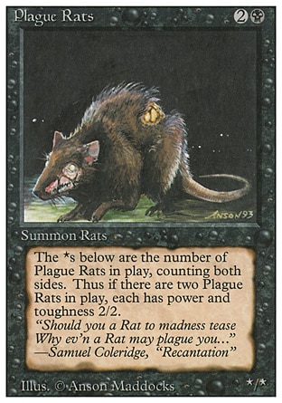 《疫病ネズミ/Plague Rats》 [3ED]