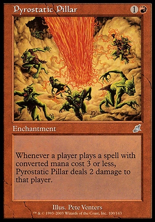 Magic: Scourge 100: Pyrostatic Pillar 