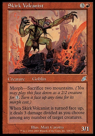 《スカークの火山使い/Skirk Volcanist》 [SCG]