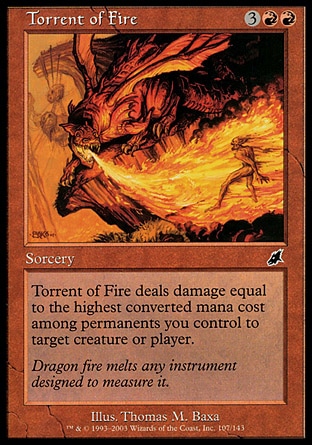 Magic: Scourge 107: Torrent of Fire 