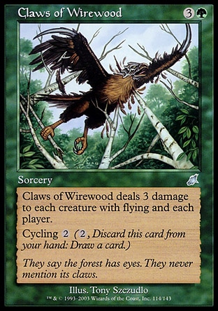 Magic: Scourge 114: Claws of Wirewood 