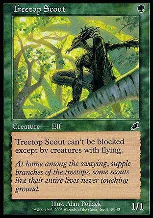 Magic: Scourge 130: Treetop Scout 