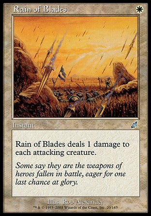 MTG: Scourge 020: Rain of Blades 