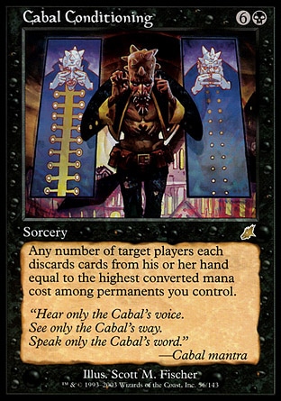 Magic: Scourge 056: Cabal Conditioning 